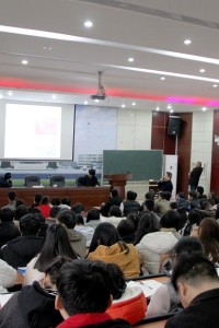 中埃国际刘正刚总裁一行到我院开展专题讲座