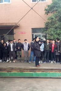我院铁道工程技术专业学生到川铁（泸州）铁路有限责任公司进行专业认识学习