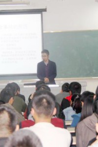 学院建筑工程教学部主任陈文“工程安全生产”学术讲座活动顺利开展