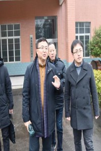 泸州市教育局副局长刘晓峰带队到我院检查安全工作