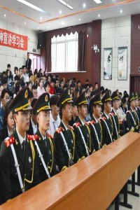 学院行2019年“青年大学习，开学首堂团课”活动