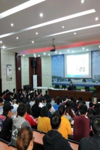 学院组织开展“书法艺术”专题讲座