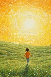 江阳城建职业学院关于开展2024-2025学年第一学期学生心理测评工作的通知