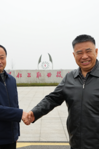 江阳城建职业学院理事长、校长吴振华带队前往四川化工职业技术学院交流学习